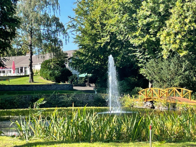 Blick auf Hotel Bad IBurg